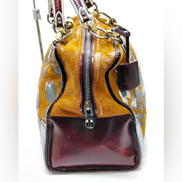 LOEWE AMAZONA PONY-STYLE CALFSKIN HANDBAG. 15” x 10” SOLD OUT RETAIL $3200 - Picture 6 of 15